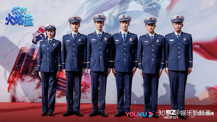 陆宇鹏《你好,火焰蓝》开机 军装形象展飒爽英姿