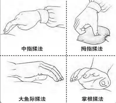 山东小儿推拿李波老师小儿推拿揉法之指揉法鱼际揉法掌根揉法