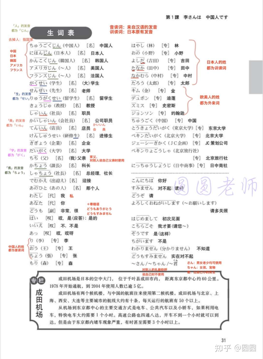 标准日本语初级上册笔记 知乎