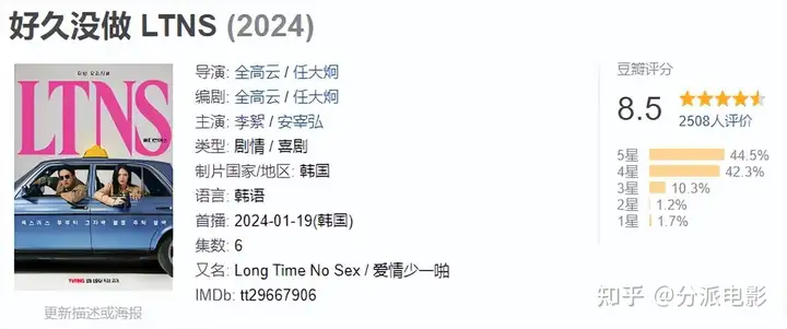 韩剧《好久没做》19禁,大尺度,这部新韩剧杀疯了!