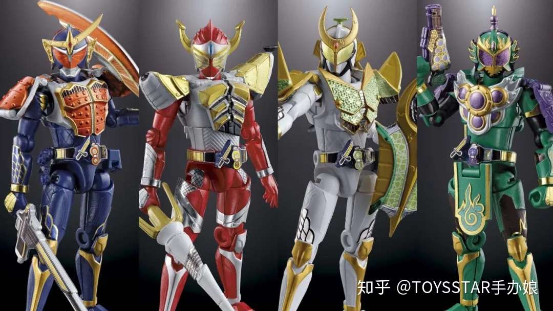 假面骑士铠武战斗姿态与细节食玩展示 知乎