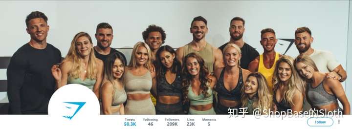 Gymshark Twitter