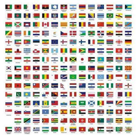 全世界有将近0面国旗 为何没有国家用紫色 知乎