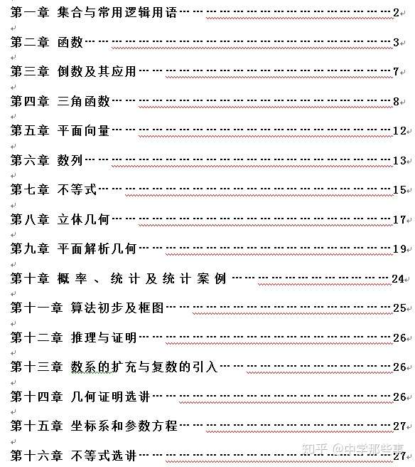 高考数学 文科常用公式大全 建议收藏 知乎