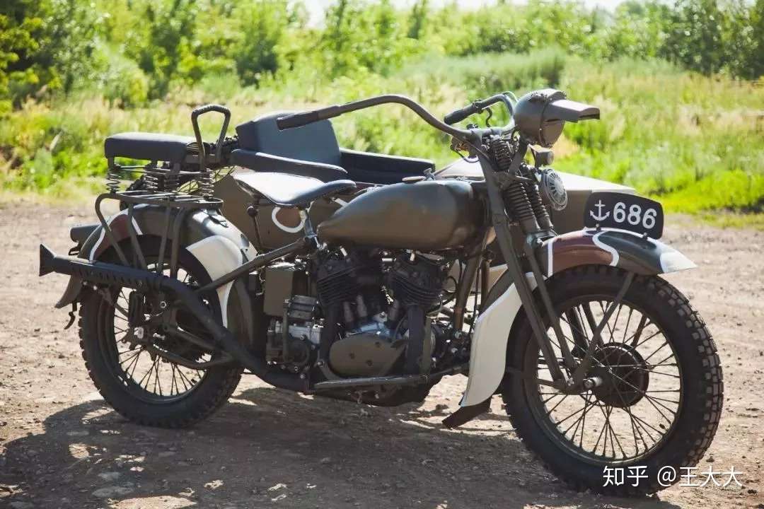 摩托车科普 当年鬼子进村开的是哈雷 不是拖拉机 知乎