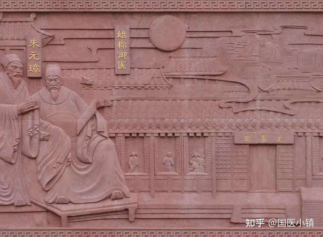 中医文化 国医小镇中医药历史文化浮雕景观长廊系列 明代 知乎