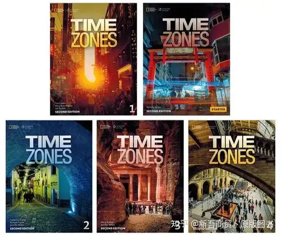 国家地理学习NGL 顶级原版青少教材Time Zones（2nd Edition 