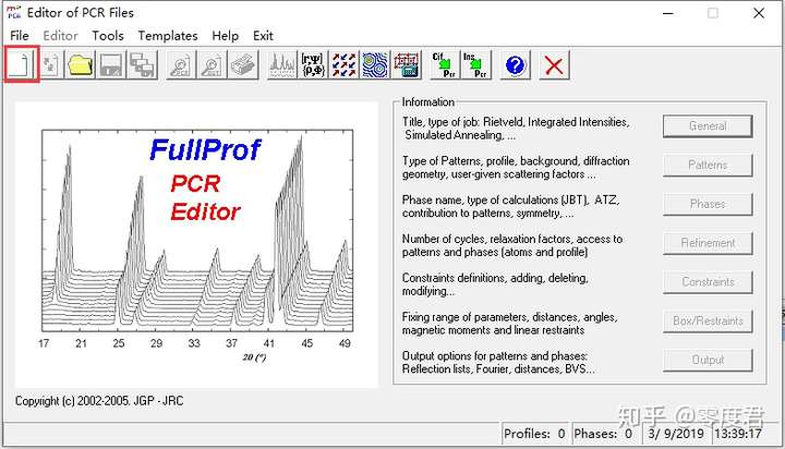 （转载）XRD精修——Fullprof软件