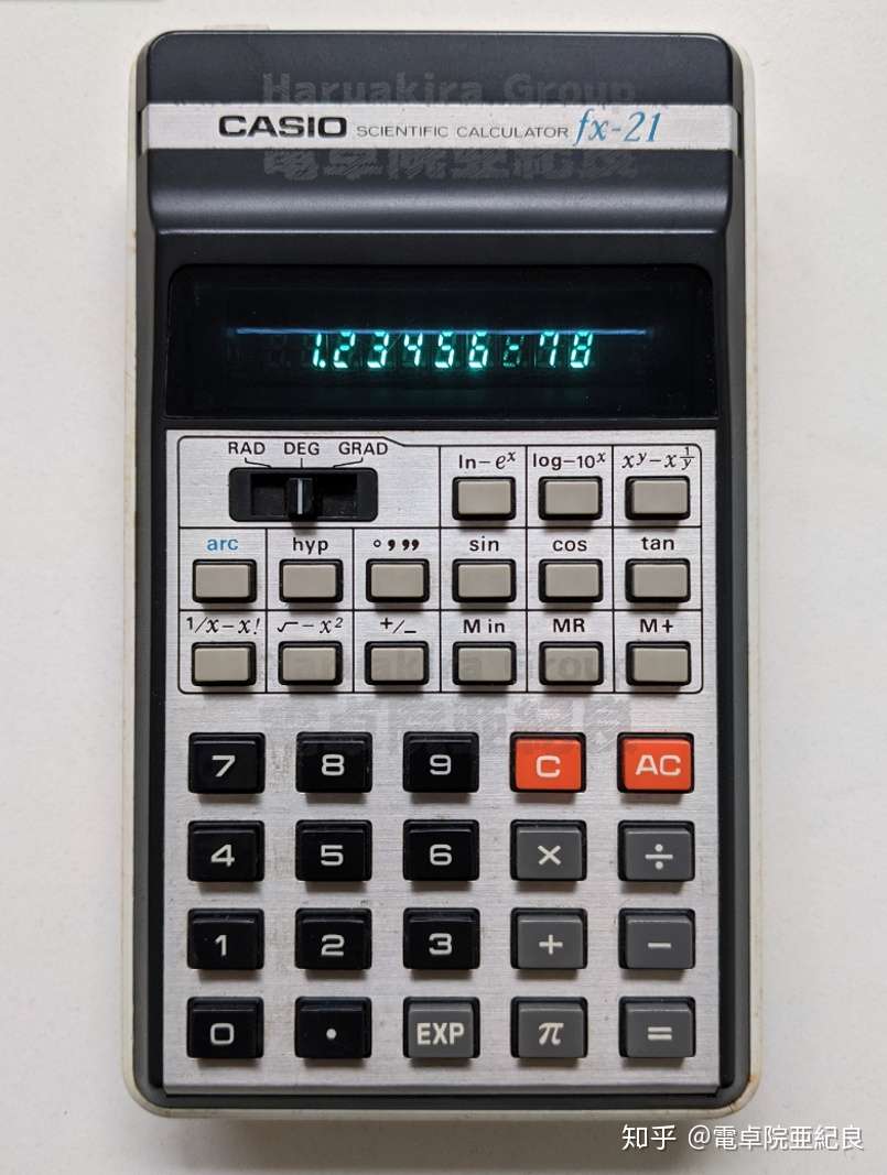 Casio Fx 21科学计算器 知乎