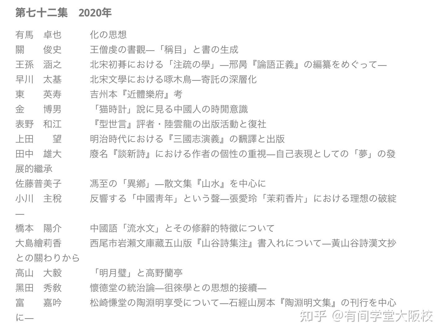 日本考研 中国文学篇 中 报考院校和参考书籍推荐 知乎
