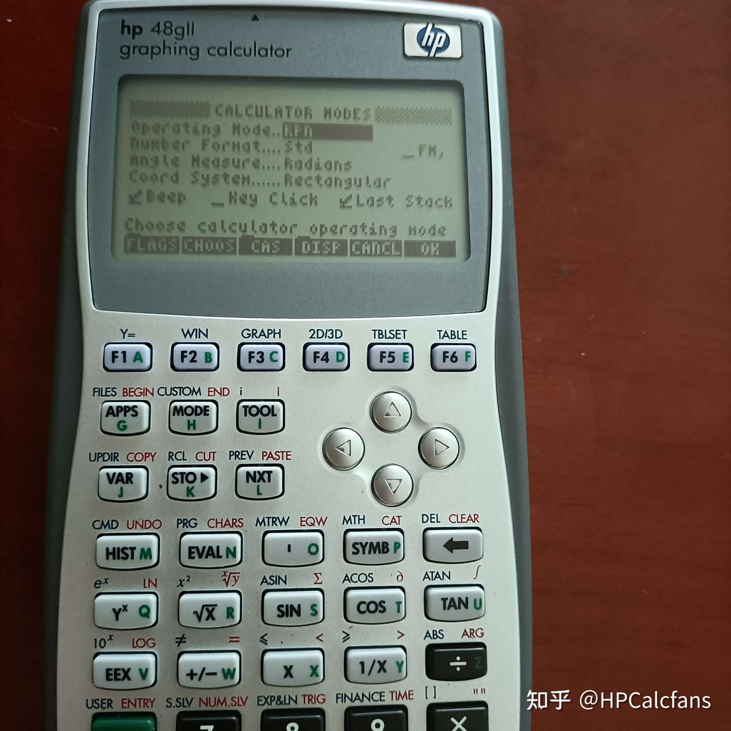 从入门到上手 惠普49系列图形计算器入门指南 第1章 Modes设定 知乎