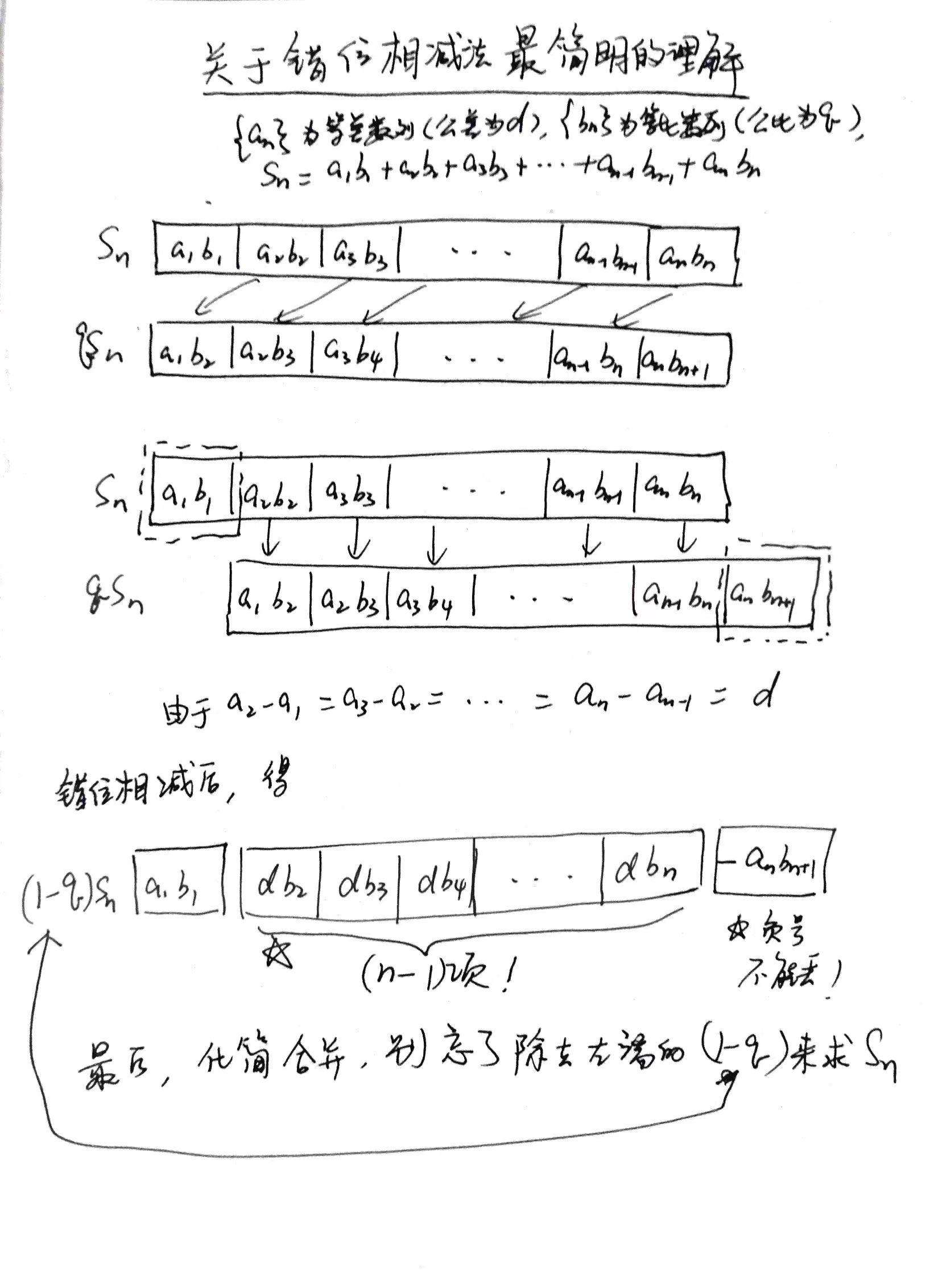 等比数列求和公式（等比数列前n项和公式）