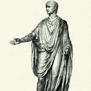 短袍兴起于伊特鲁里亚时期,最早的古罗马人直接把它穿在苏布里加库罗