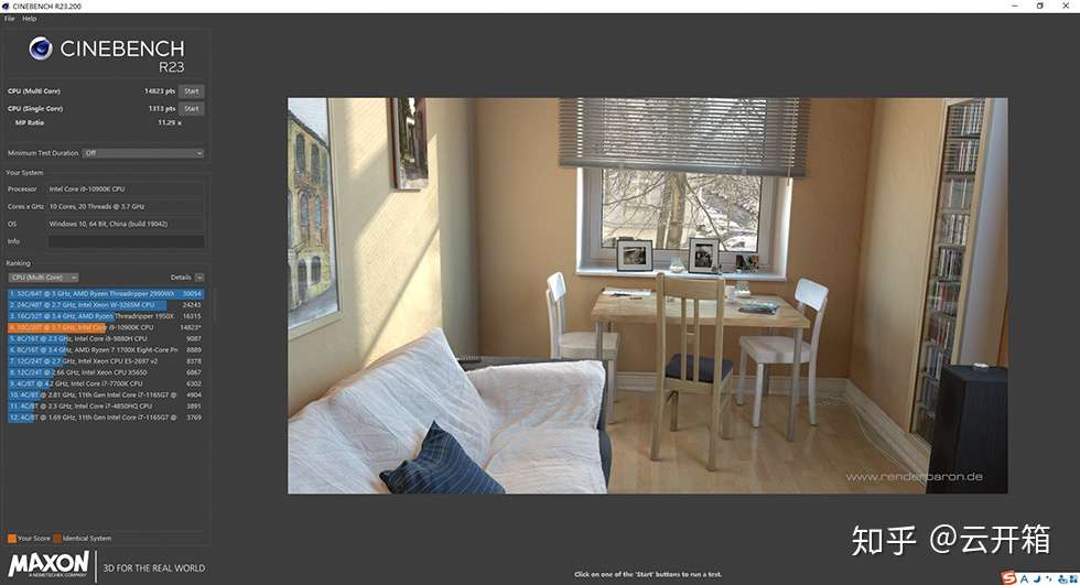Alienware Area 51m R2大机皇挑战全新cinebench R23 知乎