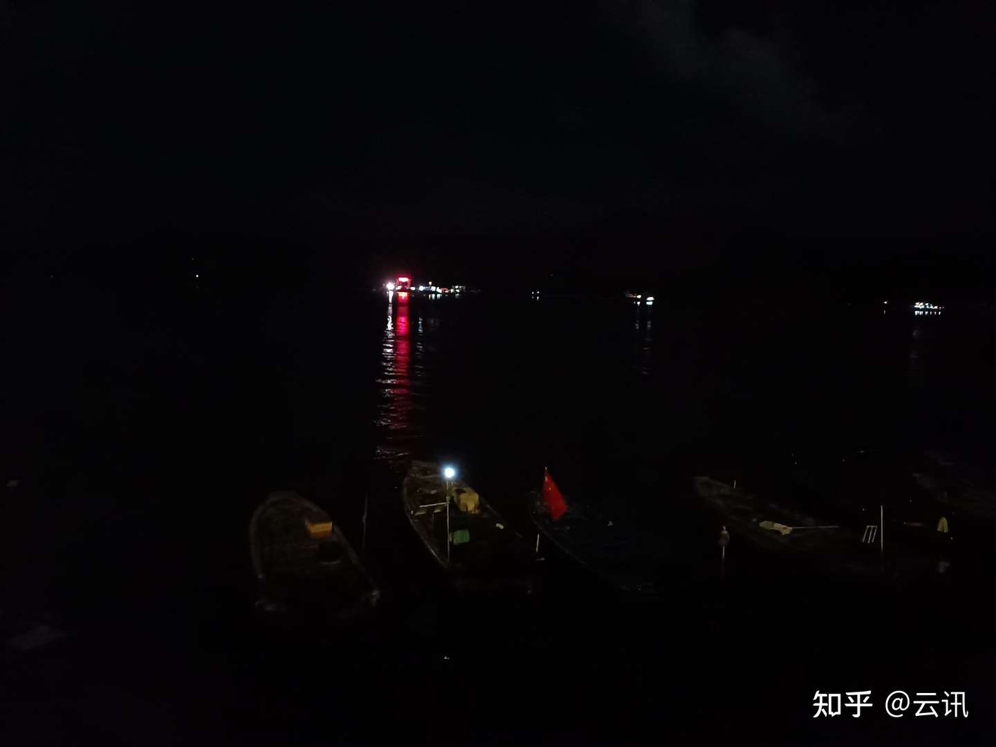 夏日品清湖夜景 知乎