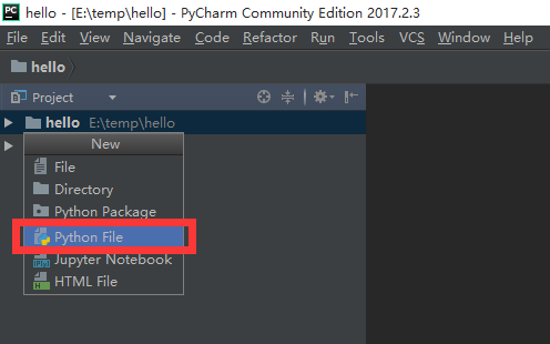 PyCharm2017官网下载安装设置配置(主题字体字号)使用入门教程