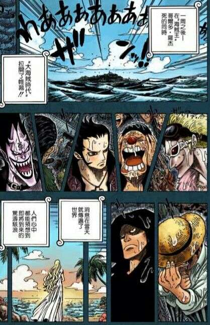 海贼王里已知的人里谁观看过罗杰的行刑