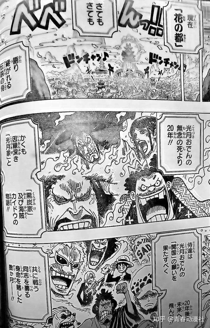 海贼王 漫画第974话情报 内奸曝光 系黑炭家族旁支 超新星三船长共战凯多 知乎