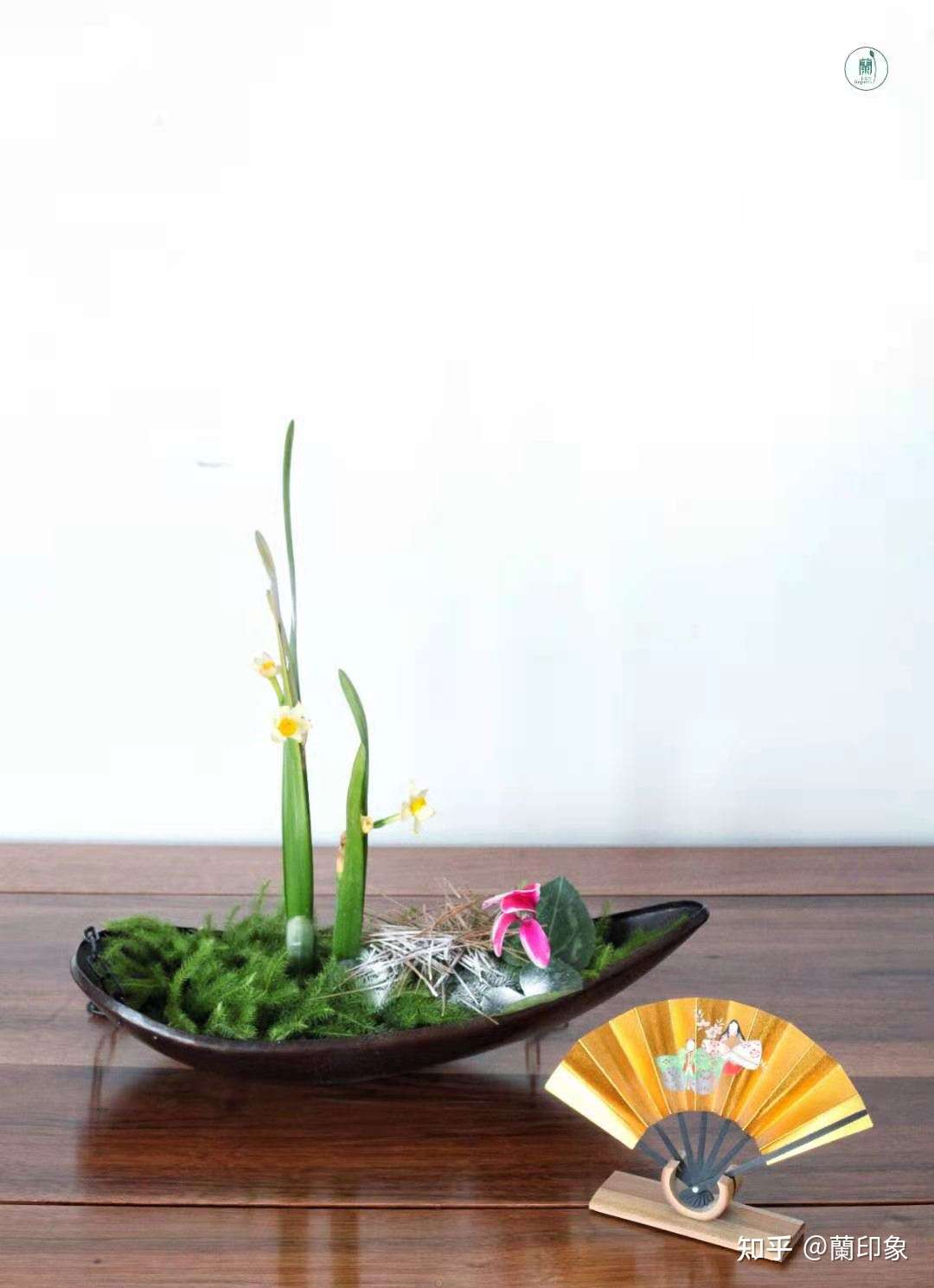 西安小原流蘭印象花道 正月新年花 研修课 知乎