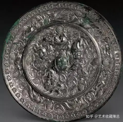 海兽葡萄镜-由一块铜镜发掘一段文化，收藏价值不可计量- 知乎