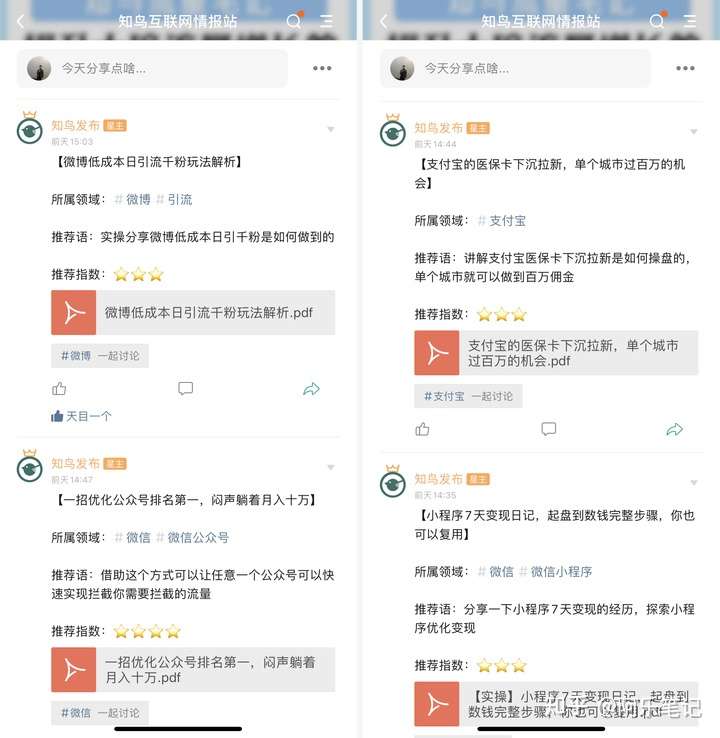 最近有个圈子火了 百元不到 300 互联网行业最新案例干货 涵盖各种网络营销 引流变现 副业赚钱 知乎