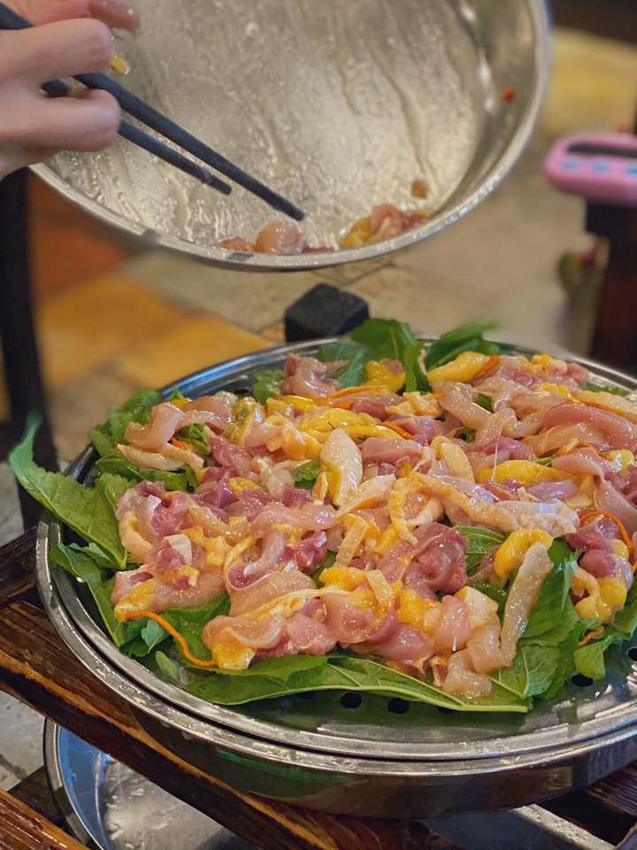 去顺德吃阿多私房菜终于吃到皮脆的桑拿鸡了