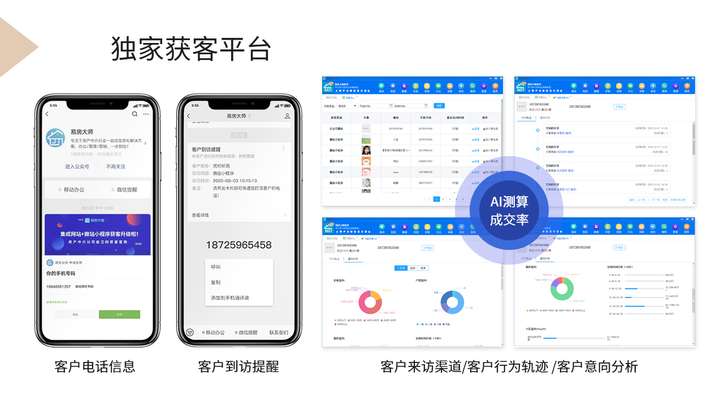 小程序微站，一个集合展示、推广、获客的综合中介小程序线上门店!
