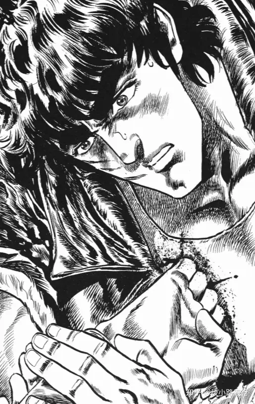 80后人气漫画 北斗神拳 千锤百炼方成钢 健次郎受伤场面大盘点 知乎
