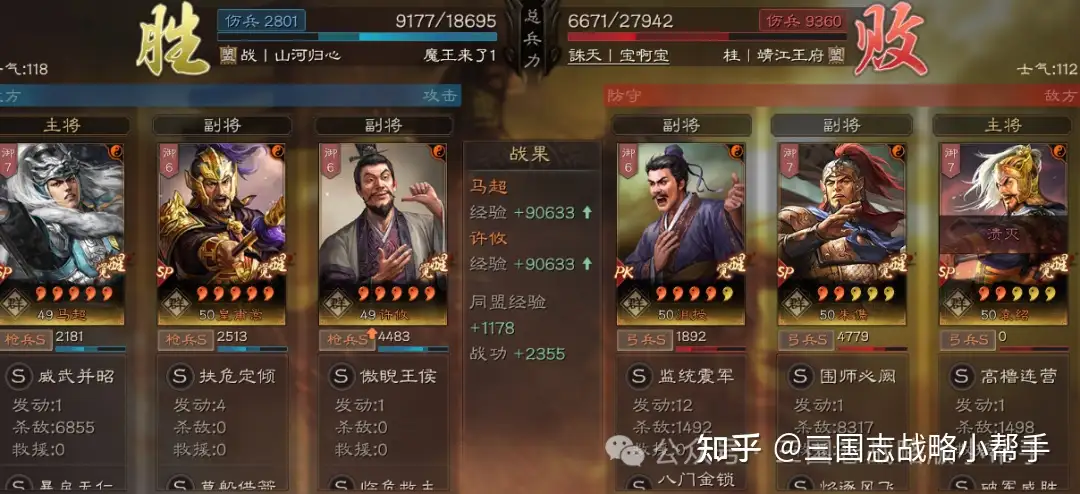 三国志战略版sp马超T0队伍神威枪战法兵书详解- 知乎