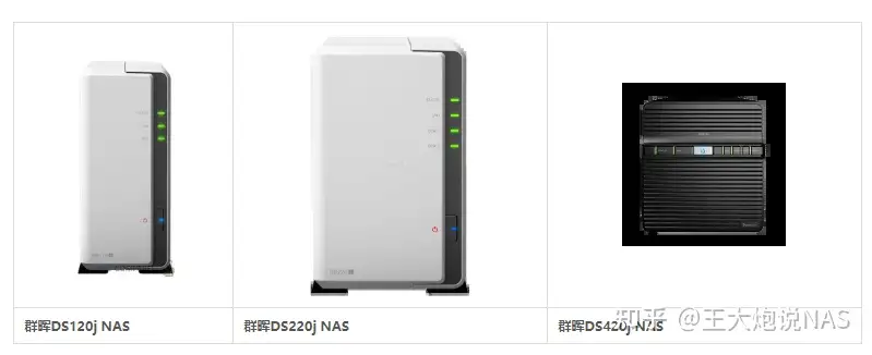 群晖J NAS系列产品详解一篇文章让你搞懂DS120j、DS220j、DS420j该买哪