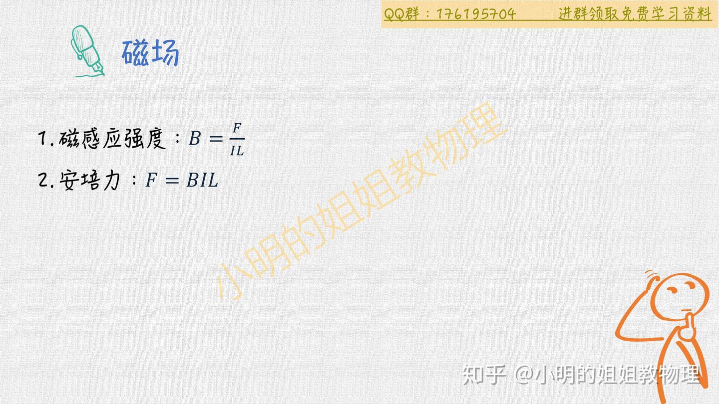 高中必须要掌握的那些物理公式你都记住了吗 电磁场 考前记得刷一遍哦 知乎