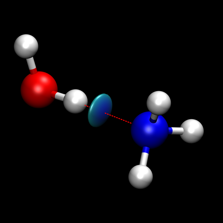 一水合氨的结构图图片