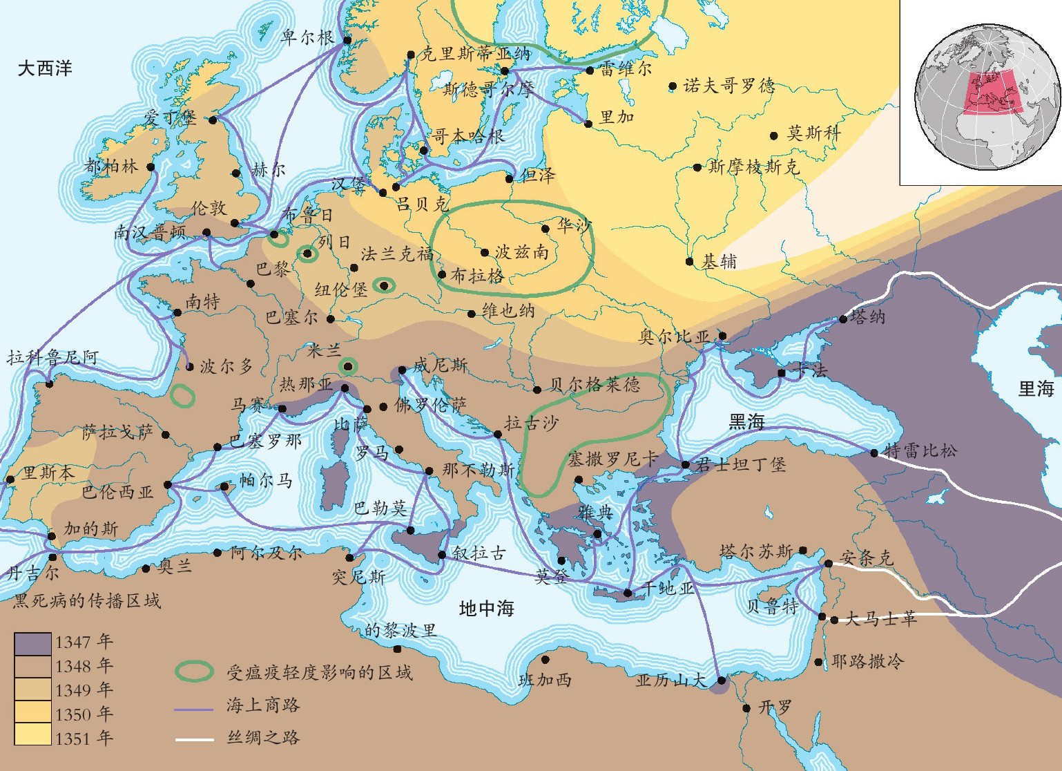 明太祖 的想法: 中世纪肆虐欧洲的黑死病 | 黑死病于14世