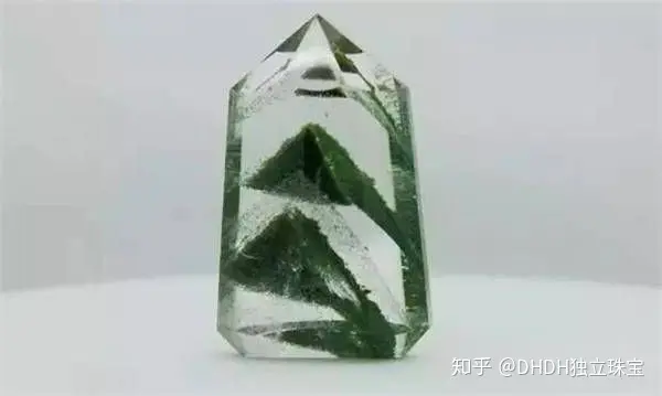 緑幽霊幻影水晶 １９ｍｍ玉（a）-
