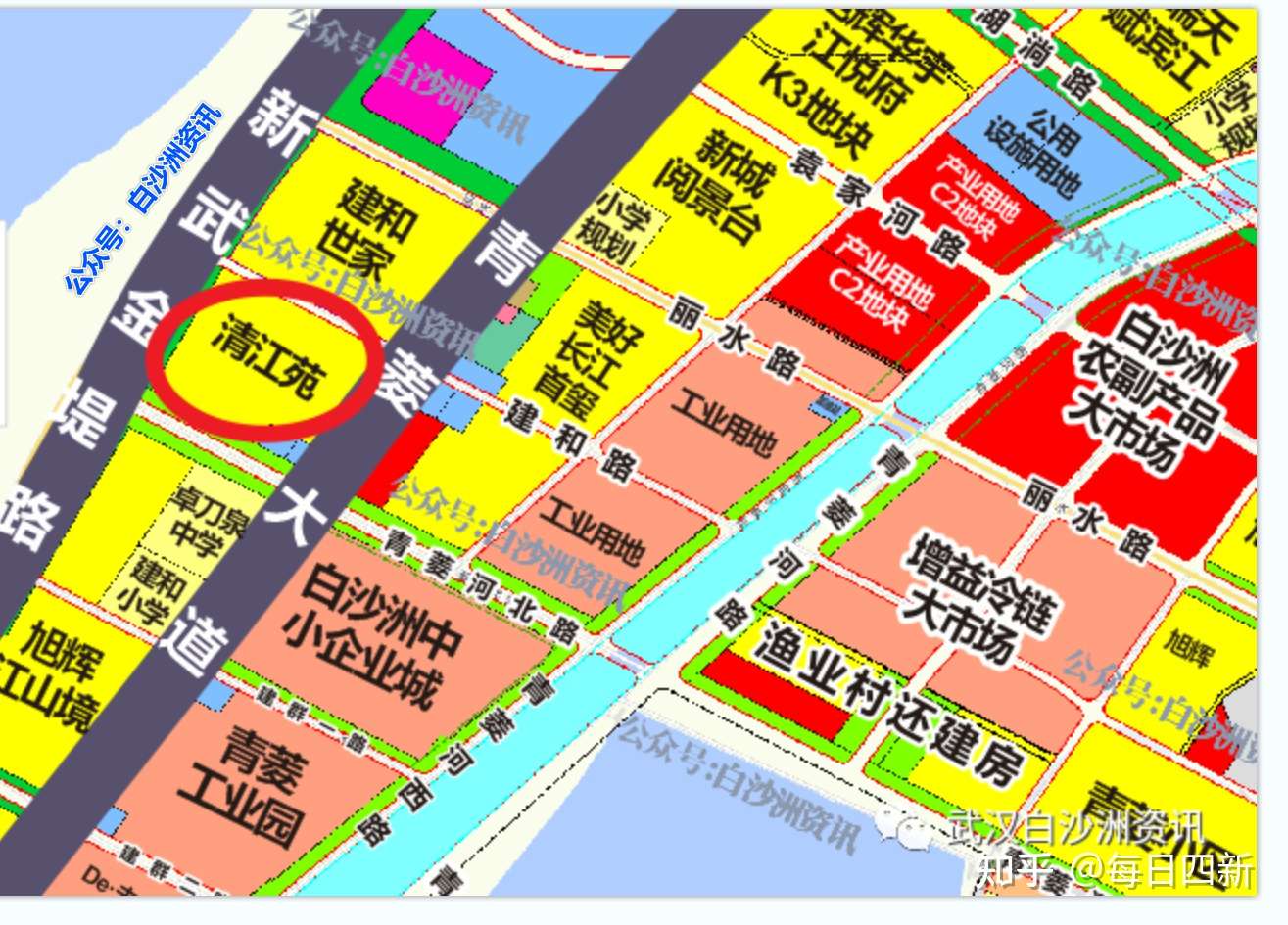 汉阳四新 的想法: #武汉头条# 青菱片区清江苑小区还建房产… - 知乎