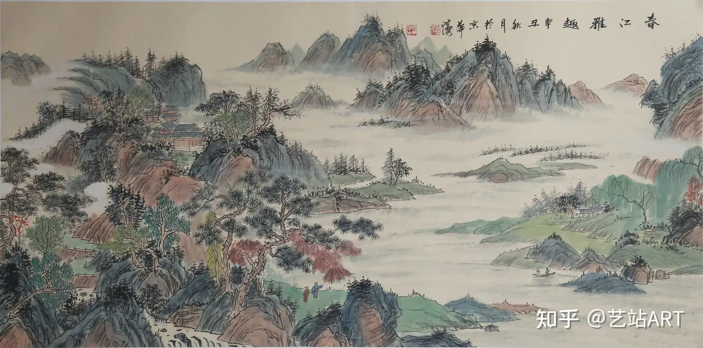 国画山水法口诀，快收藏起来- 知乎