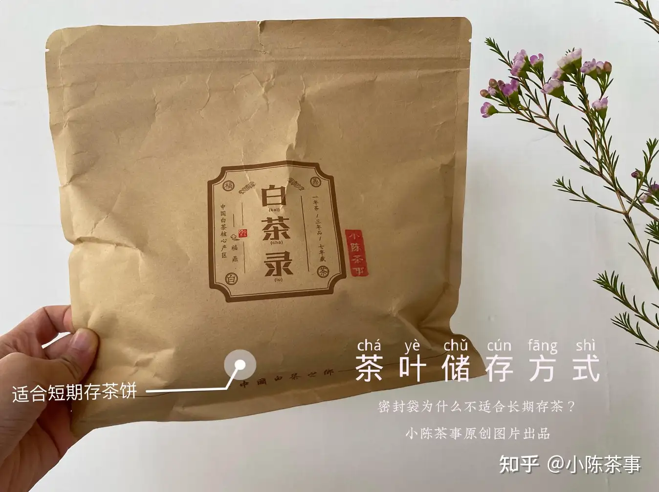 干货不藏私，密封袋、铁罐、三层包装，白茶储存要不要用塑料袋？ - 知乎