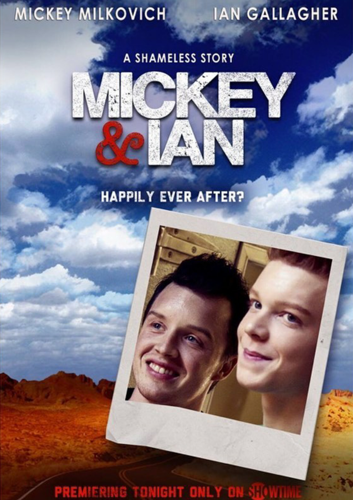 播出之前,剧集官方ins上贴了一张will ian and mickey be happily
