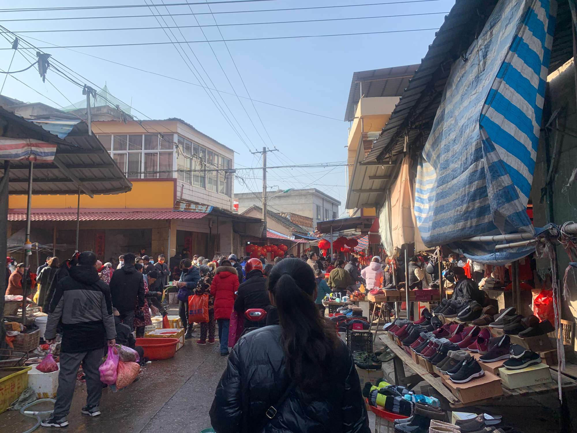 庐州六安茶 的想法: 六安苏埠镇的早集,最是人间烟火气 #2023