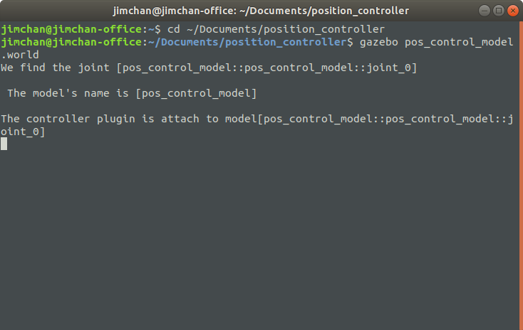 【ROS-Gazebo】仿真插件编写教程（2）——编写位置控制插件