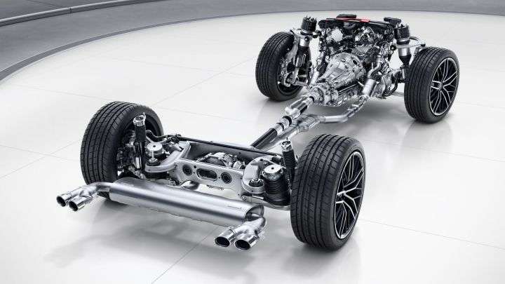 底盘平台架构二奔驰mra平台