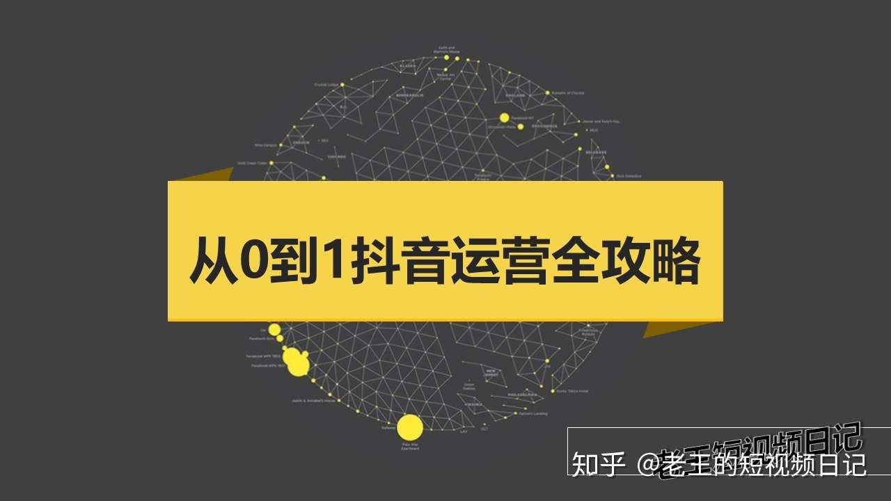 39页ppt干货 从0到1抖音运营全攻略 1000万抖音粉丝经验分享 知乎