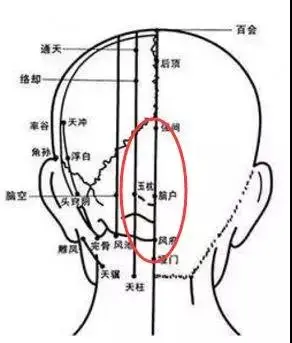 1,后脑勺中间疼,属太阳经头疼的位置到底怎么区分呢?