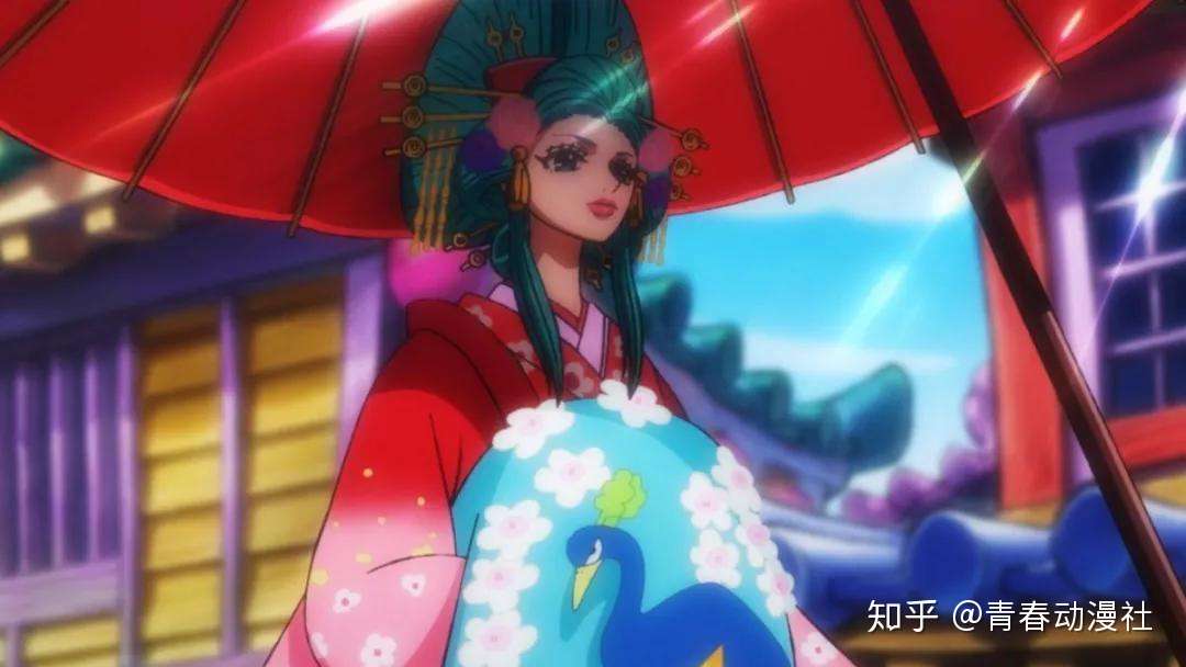海贼王 第921集 和之国第一美女 花魁小紫登场 知乎