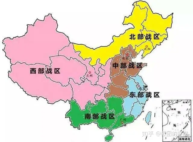 中国人民解放军五个战区，你知道是那五个战区吗？（五大战区哪个战区兵力最多）