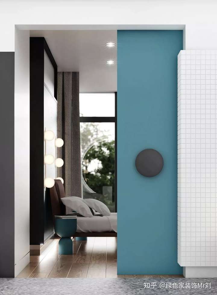 清水蓝,顾名思义是和海水一般澄澈蔚蓝的颜色,给人一种舒适清爽的感觉