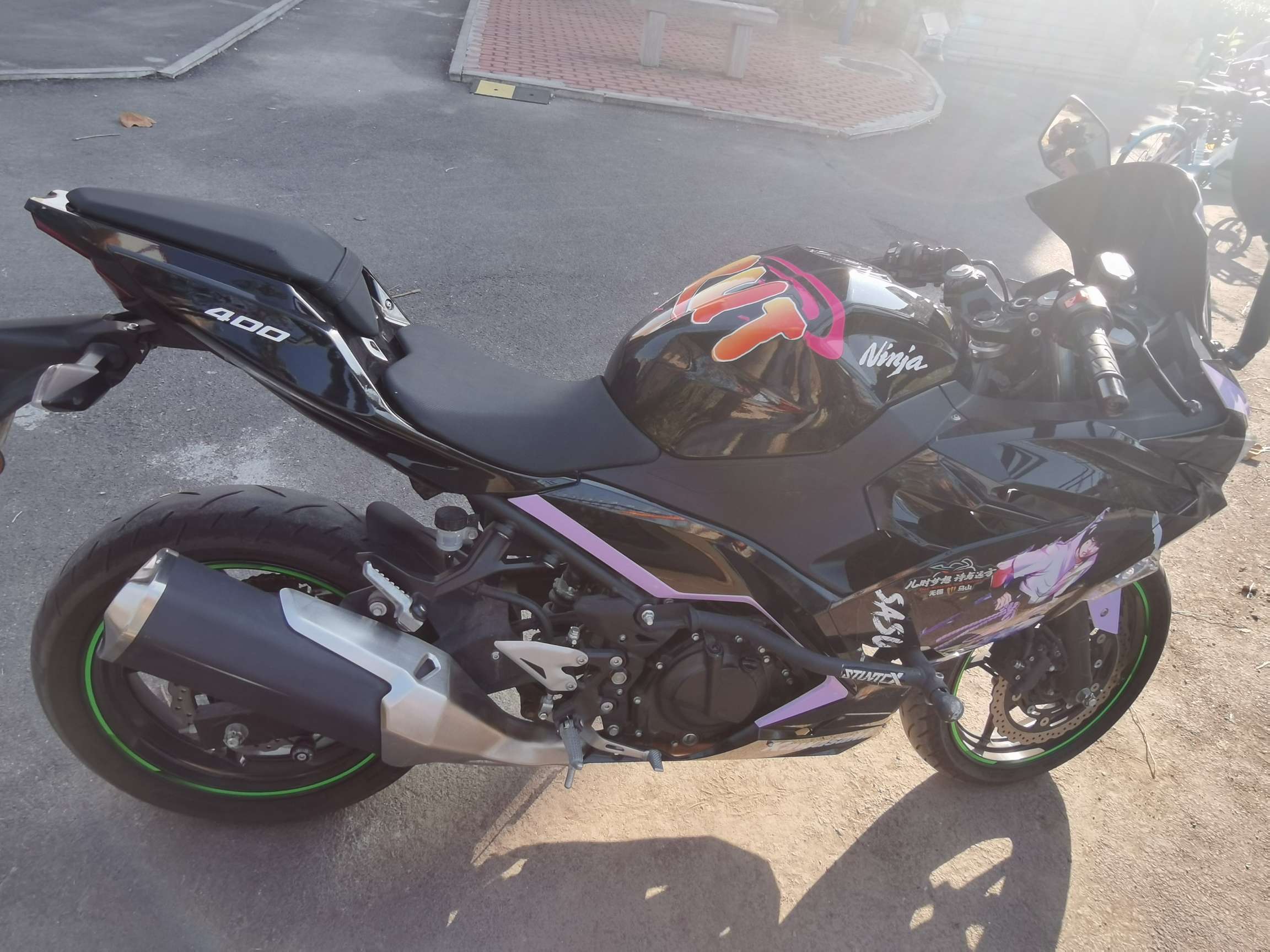 风chui屁屁凉 的想法  2022款川崎ninja400