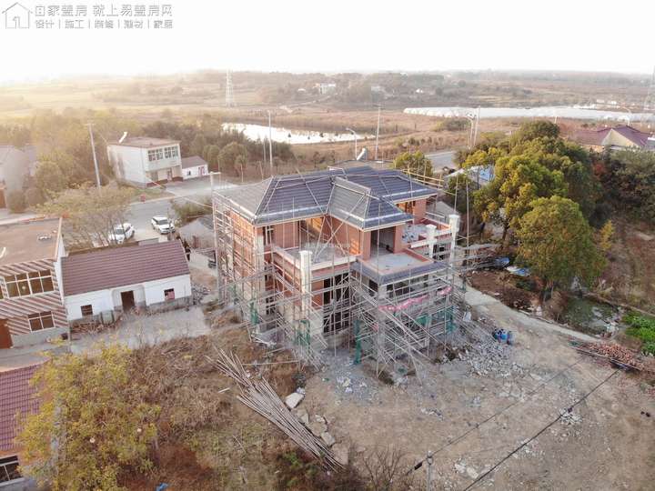 合肥市肥东地区新农村建房二层斜坡屋顶大概多少钱每平