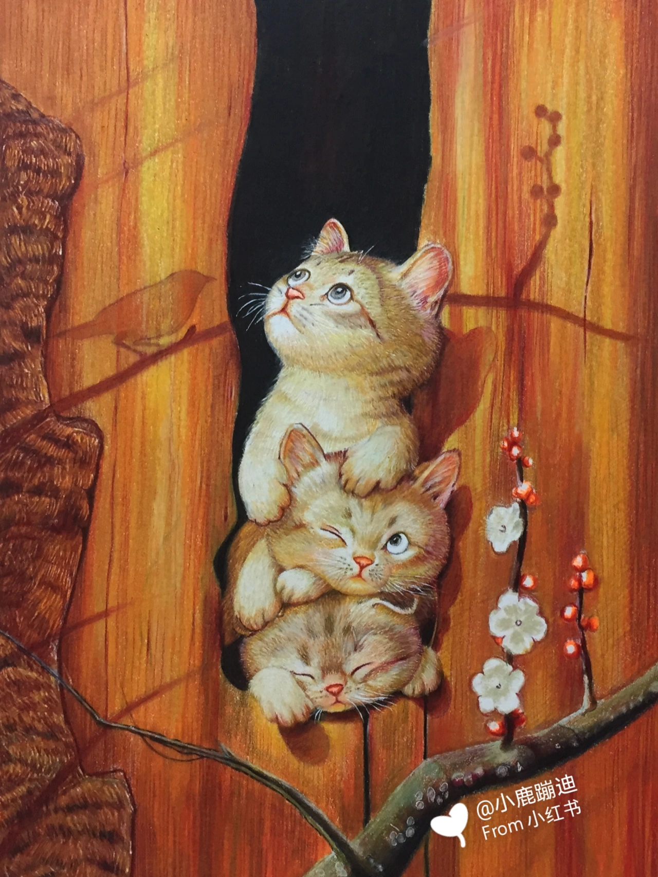 生殖中心陈主任 的想法: 彩铅画 彩铅手绘 临摹日本插画师村松诚的