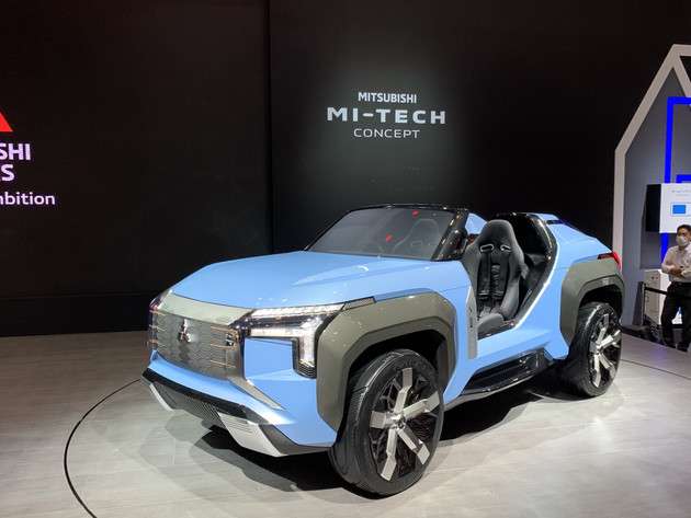 19东京车展 三菱mi Tech概念车发布电动化也离不开四驱 知乎